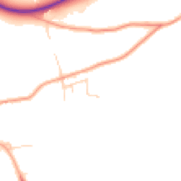 Daytime road noise heatmap for RH3 7LT
