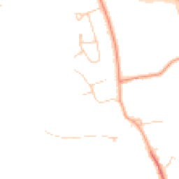 Daytime road noise heatmap for RH3 7NB