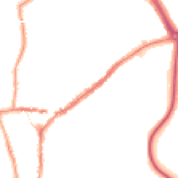 Night-time road noise heatmap for RH4 1AD
