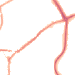 Night-time road noise heatmap for RH4 1AS