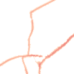 Night-time road noise heatmap for RH4 1DL