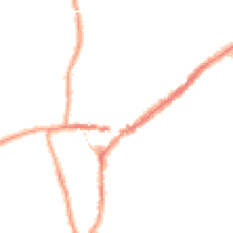 Night-time road noise heatmap for RH4 1DN