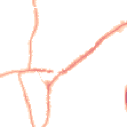 Night-time road noise heatmap for RH4 1DP