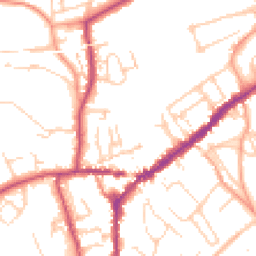Daytime road noise heatmap for RH4 1DR