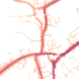 Daytime road noise heatmap for RH4 1DY