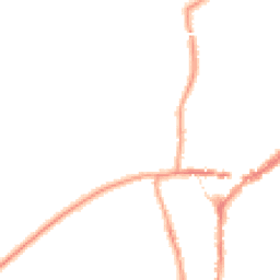 Night-time road noise heatmap for RH4 1EQ