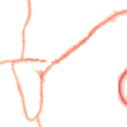Night-time road noise heatmap for RH4 1GN