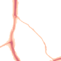Night-time road noise heatmap for RH4 1PQ