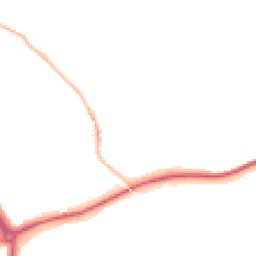 Night-time road noise heatmap for RH4 1PR