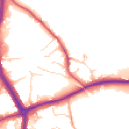 Daytime road noise heatmap for RH4 1PU