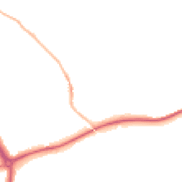 Night-time road noise heatmap for RH4 1PW