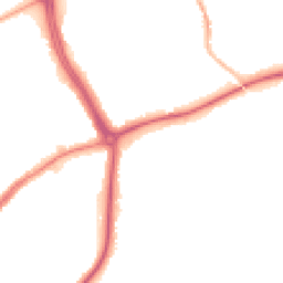 Night-time road noise heatmap for RH4 1QG