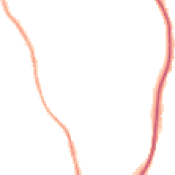 Night-time road noise heatmap for RH4 2AW