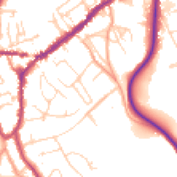 Daytime road noise heatmap for RH4 2DE