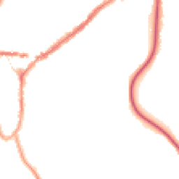 Night-time road noise heatmap for RH4 2DE