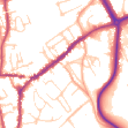 Daytime road noise heatmap for RH4 2DR