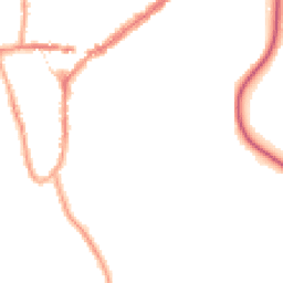 Night-time road noise heatmap for RH4 2EB