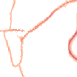 Night-time road noise heatmap for RH4 2EJ