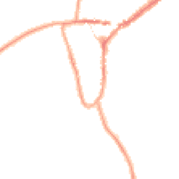 Night-time road noise heatmap for RH4 2EN