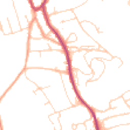 Daytime road noise heatmap for RH4 2FT
