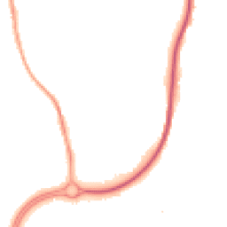Night-time road noise heatmap for RH4 2FU