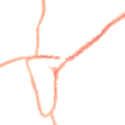 Night-time road noise heatmap for RH4 2HQ