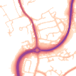Daytime road noise heatmap for RH4 2LP