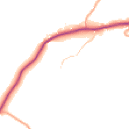 Daytime road noise heatmap for RH4 3AQ