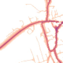 Daytime road noise heatmap for RH4 3DS