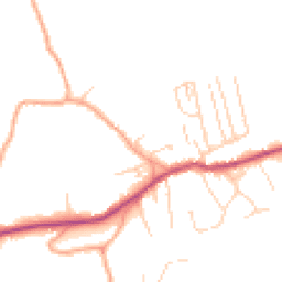 Daytime road noise heatmap for RH4 3NU