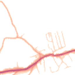 Daytime road noise heatmap for RH4 3PB