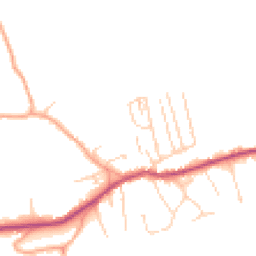 Daytime road noise heatmap for RH4 3PT