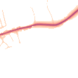 Daytime road noise heatmap for RH4 3PX