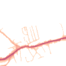 Daytime road noise heatmap for RH4 3QN