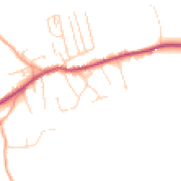 Daytime road noise heatmap for RH4 3QQ