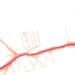 Daytime road noise heatmap for RH4 3QR