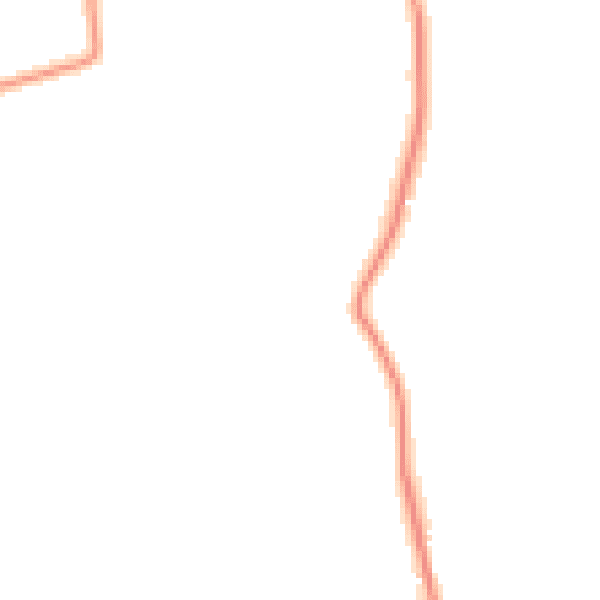 Daytime road noise heatmap for RH6 0DZ