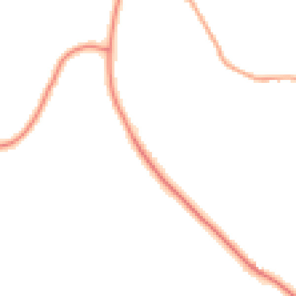 Daytime road noise heatmap for RH6 0RB