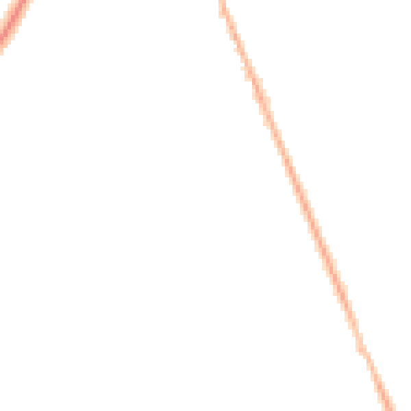 Night-time road noise heatmap for RH6 7AU