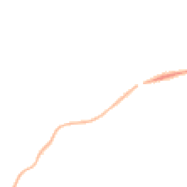 Night-time road noise heatmap for RH6 8SD