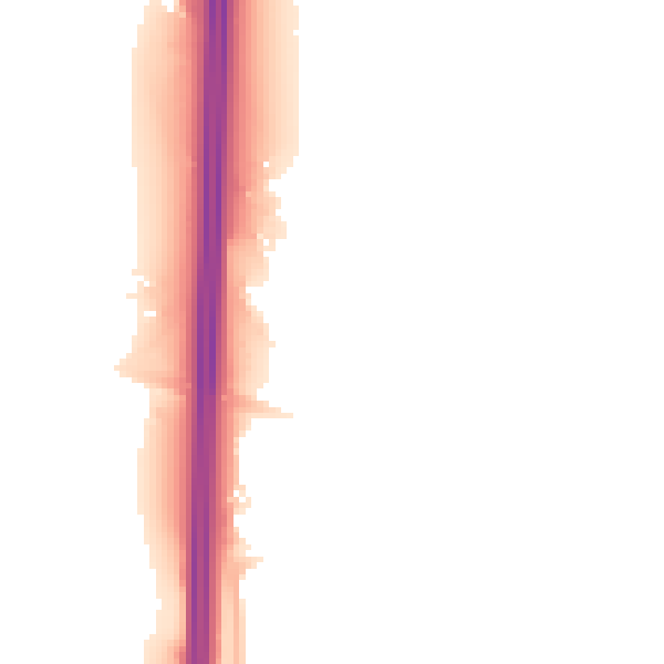 Night-time road noise heatmap for RH6 9AR