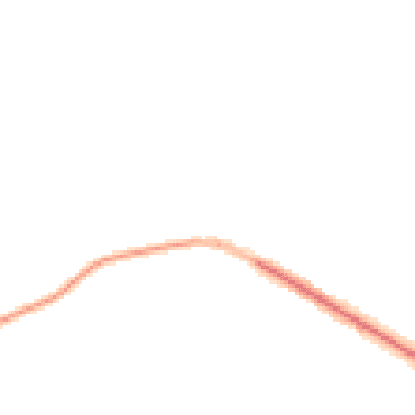Night-time road noise heatmap for RH6 9EG
