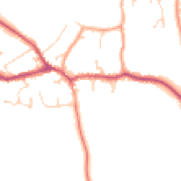 Daytime road noise heatmap for RH7 6AD