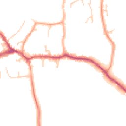 Daytime road noise heatmap for RH7 6AF