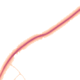 Daytime road noise heatmap for RH7 6AN