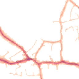 Daytime road noise heatmap for RH7 6AX