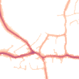 Daytime road noise heatmap for RH7 6BP