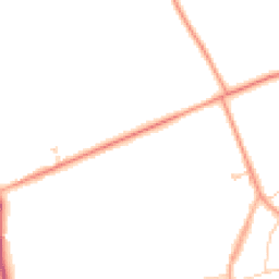 Daytime road noise heatmap for RH7 6BZ