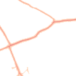 Daytime road noise heatmap for RH7 6DD