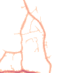 Daytime road noise heatmap for RH7 6HF